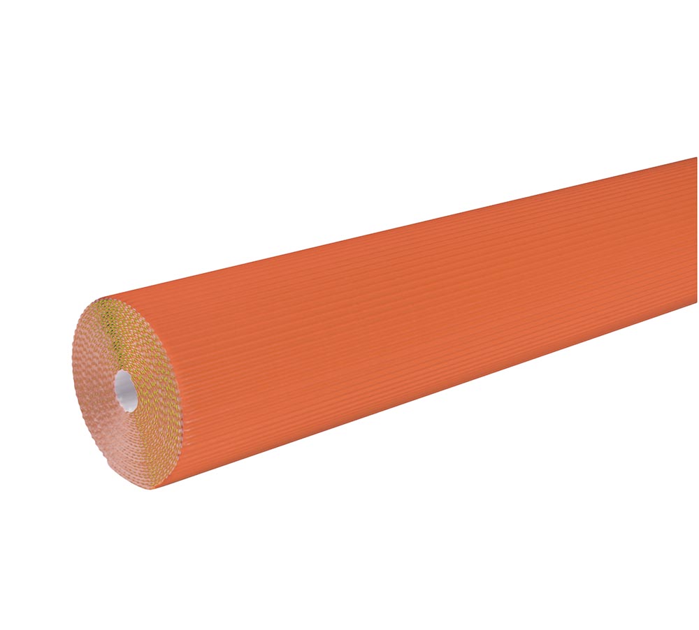 Corobuff Corrugated Paper 48" x 25' (Orange)